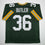 Autographed/Signed Leroy Butler Green Bay Green Football Jersey Beckett BAS COA