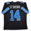 Autographed/Signed Amon-Ra St. Brown Detroit Black Football Jersey Beckett BAS COA