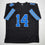 Autographed/Signed Amon-Ra St. Brown Detroit Black Football Jersey Beckett BAS COA