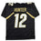 Autographed/Signed Travis Hunter Colorado Black College Football Jersey Beckett BAS COA