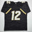 Autographed/Signed Travis Hunter Colorado Black College Football Jersey Beckett BAS COA