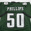 Autographed/Signed Jaelan Phillips Philadelphia Midnight Green Football Jersey PSA/DNA COA