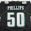 Autographed/Signed Jaelan Phillips Philadelphia Black Football Jersey PSA/DNA COA
