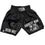 Autographed/Signed Mike Tyson Iron Mike Baddest Man on the Planet Black Boxing Trunks JSA COA