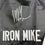 Autographed/Signed Mike Tyson Iron Mike Baddest Man on the Planet Black Boxing Trunks JSA COA