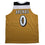 Autographed/Signed Gilbert Arenas Washington Gold Basketball Jersey Beckett BAS COA