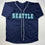 Autographed/Signed Felix Hernandez Seattle Blue Baseball Jersey JSA COA