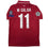 Autographed/Signed Mohamed Salah Liverpool Red Soccer Jersey Beckett BAS COA