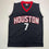 Autographed/Signed Kevin Durant Houston Black Basketball Jersey Beckett BAS COA