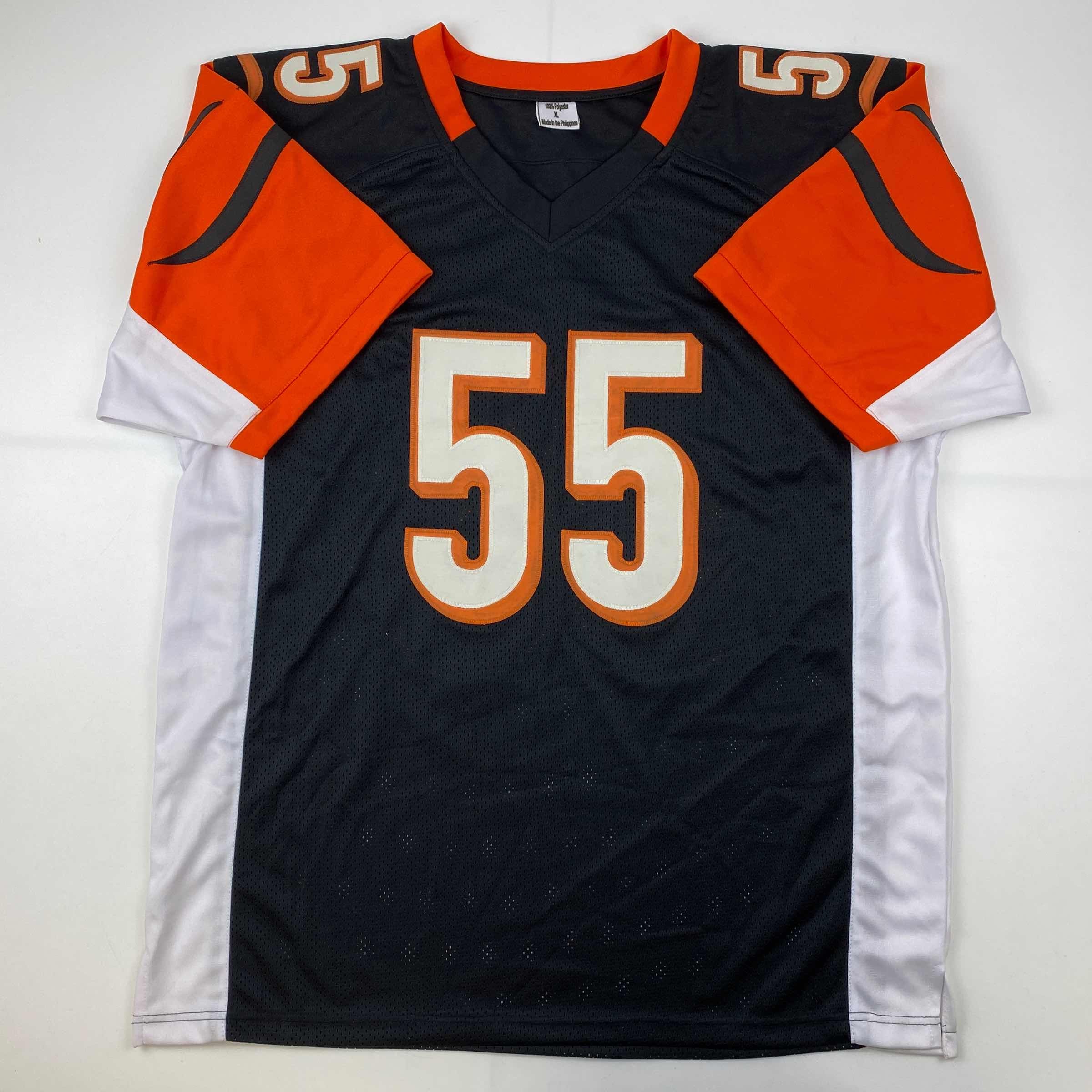Autographed/Signed Vontaze Burfict Cincinnati Black Football Jersey JSA COA