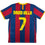 Autographed/Signed David Villa FC Barcelona Blue Soccer Jersey Beckett BAS COA