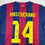 Autographed/Signed Javier Mascherano FC Barcelona Blue Soccer Jersey Beckett BAS COA