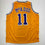Autographed/Signed Bob McAdoo Los Angeles Yellow Basketball Jersey JSA COA