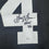 Autographed/Signed George Gervin San Antonio Black Basketball Jersey Beckett BAS COA