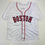 Autographed/Signed Garrett Crochet Boston White Baseball Jersey JSA COA