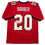Autographed/Signed Ronde Barber Tampa Bay Red Football Jersey Beckett BAS COA