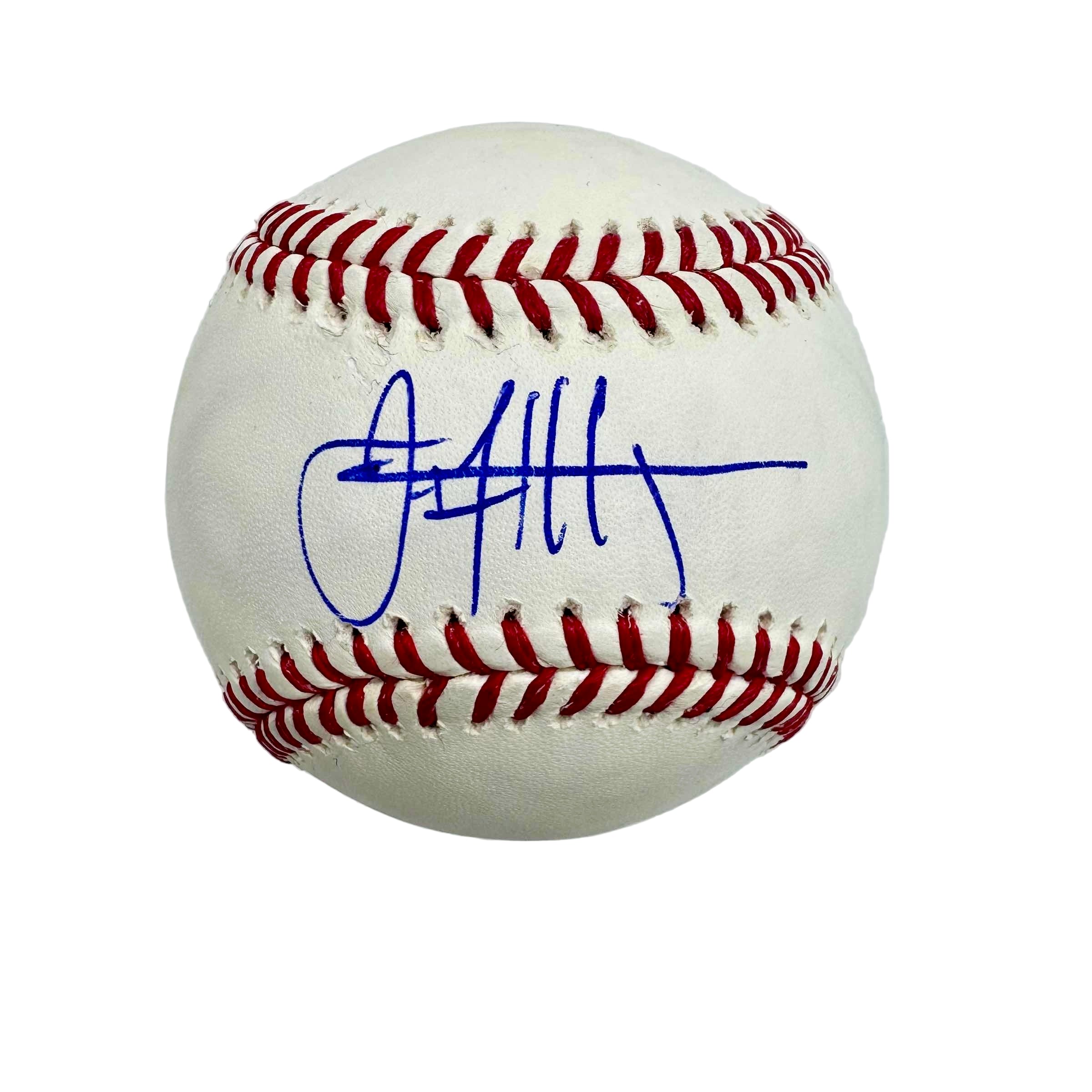 Autographed/Signed Jack Flaherty Rawlings Official Major League Baseball ROML Fanatics COA