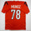 Autographed/Signed Anthony Munoz Cincinnati Orange Football Jersey Beckett BAS COA