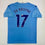 Autographed/Signed Kevin De Bruyne Manchester City Blue Soccer Futbol Jersey Beckett BAS COA