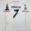Autographed/Signed Cristiano Ronaldo Real Madrid White Soccer Jersey Beckett BAS COA