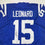 Autographed/Signed Riley Leonard Indianapolis Blue Football Jersey JSA COA
