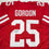 Autographed/Signed Melvin Gordon Wisconsin Red College Football Jersey JSA COA