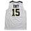 Autographed/Signed Zach Edey Purdue White College Basketball Jersey JSA COA