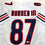 Autographed/Signed Luther Burden Chicago White Football Jersey Beckett BAS COA