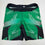 Autographed/Signed Khamzat Borz Chimaev Venom UFC MMA Ultimate Fighting Green Trunks PSA/DNA COA