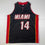 Autographed/Signed Tyler Herro Miami Black Basketball Jersey JSA COA
