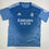 Autographed/Signed Thibaut Courtois Real Madrid Blue Soccer Jersey Beckett BAS COA
