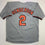 Autographed/Signed Gunnar Henderson Baltimore Grey Baseball Jersey Beckett BAS COA