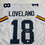 Autographed/Signed Colston Loveland Michigan White College Football Jersey Beckett BAS COA