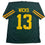 Autographed/Signed Dontayvion Wicks Green Bay Color Rush Football Jersey JSA COA