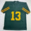 Autographed/Signed Dontayvion Wicks Green Bay Color Rush Football Jersey JSA COA