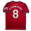 Autographed/Signed Bruno Fernandes Manchester United Red Soccer Jersey Beckett BAS COA