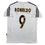 Autographed/Signed Ronaldo Nazario Real Madrid White Soccer Jersey Beckett BAS COA