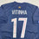 Autographed/Signed Vitinha PSG Paris Saint Germain Blue Soccer Futbol Jersey Beckett BAS COA