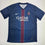 Autographed/Signed Vitinha PSG Paris Saint Germain Blue Soccer Futbol Jersey Beckett BAS COA
