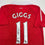 Autographed/Signed Ryan Giggs Manchester United Red Soccer Jersey Beckett BAS COA