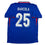 Autographed/Signed Bradley Barcola France French National Team Blue Soccer Jersey Beckett BAS COA