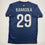 Autographed/Signed Bradley Barcola PSG Paris Saint Germain Blue Soccer Futbol Jersey Beckett BAS COA
