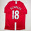 Autographed/Signed Paul Scholes Manchester United Red Soccer Jersey Beckett BAS COA