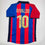 Autographed/Signed Rivaldo Ferreira FC Barcelona Blue Soccer Jersey Beckett BAS COA