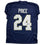 Autographed/Signed JaDarian Price Notre Dame Blue College Football Jersey JSA COA