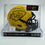 Autographed/Signed Trent McDuffie Kansas City Chiefs Yellow Rave Mini Football Helmet Beckett BAS COA