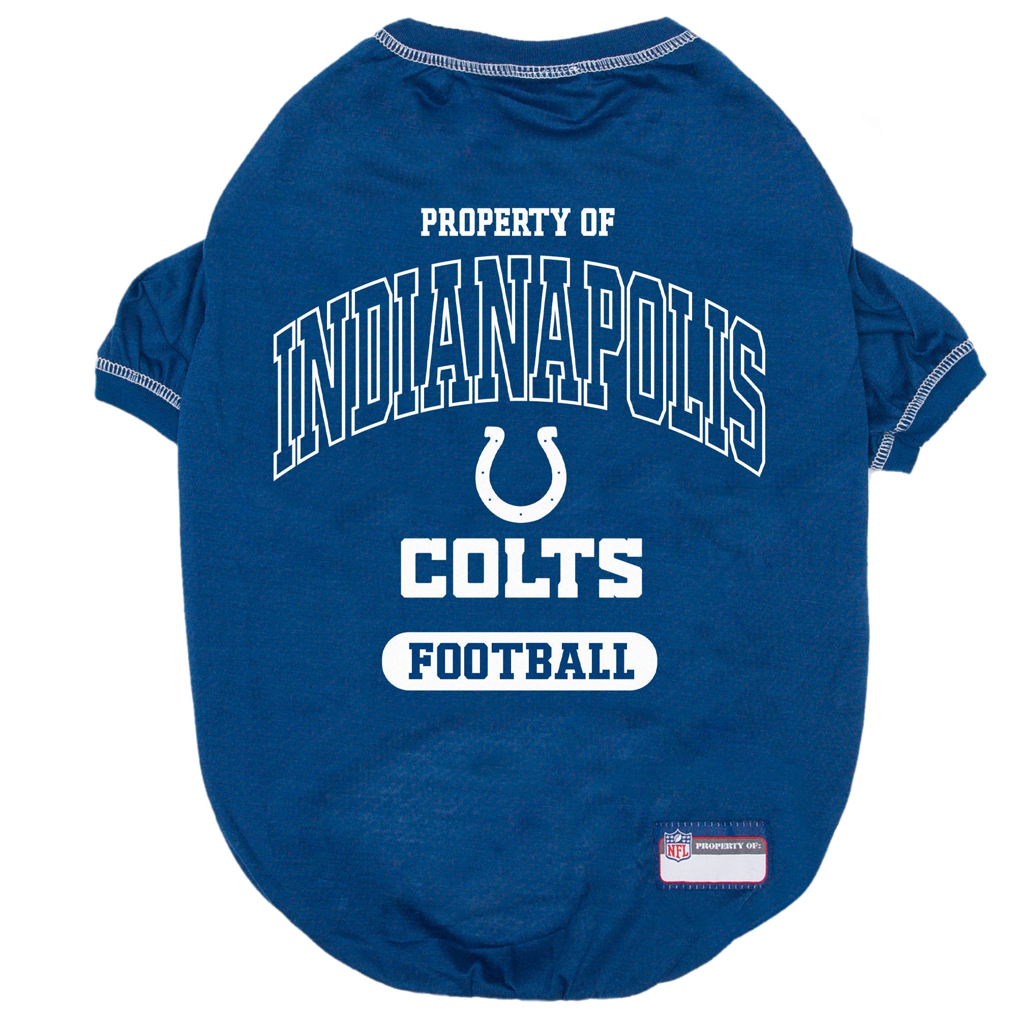 Indianapolis Colts Dog Tee Shirt by Pets First - Sports Collectibles, Sports Memorabilia, Sports Fan Shop, Sports Gifts