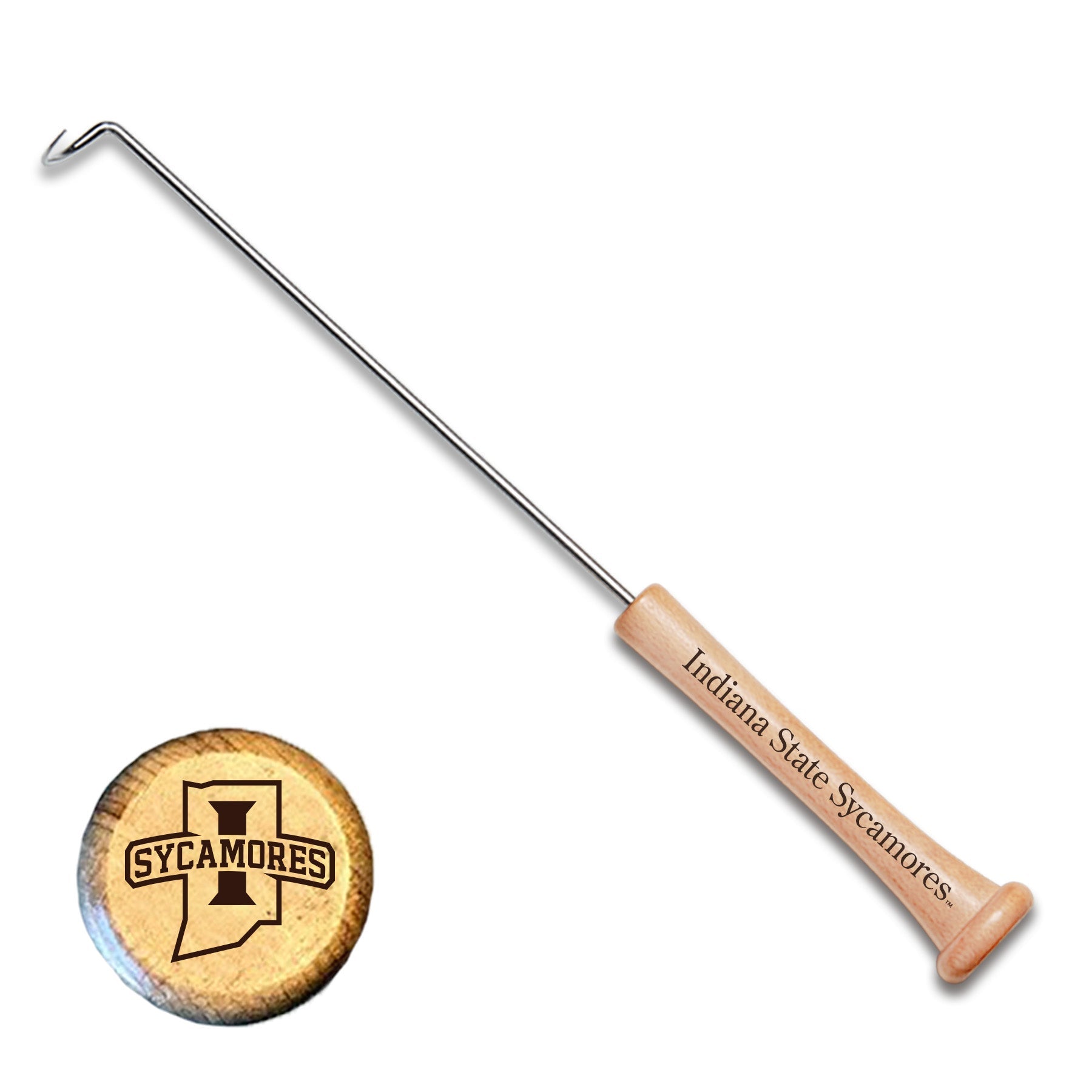 Indiana State "THE HOOK" Pigtail - Sports Collectibles, Sports Memorabilia, Sports Fan Shop, Sports Gifts