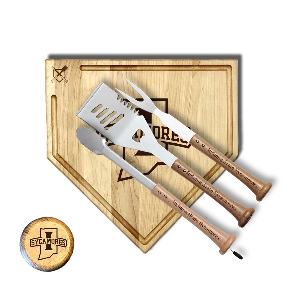 Indiana State "SILVER SLUGGER" Combo Set - Sports Collectibles, Sports Memorabilia, Sports Fan Shop, Sports Gifts