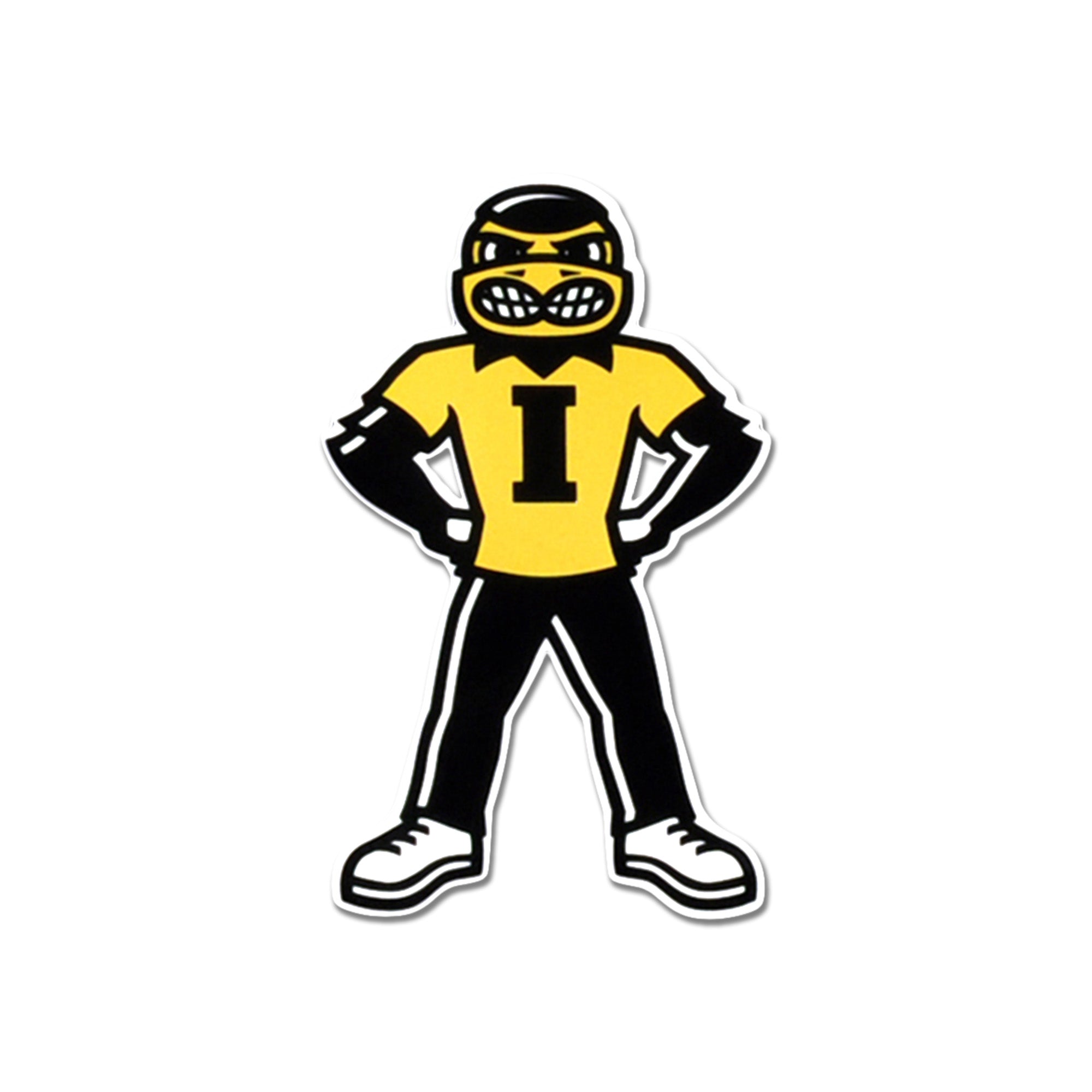 Iowa Hawkeyes - Herky Steel Super Magnet